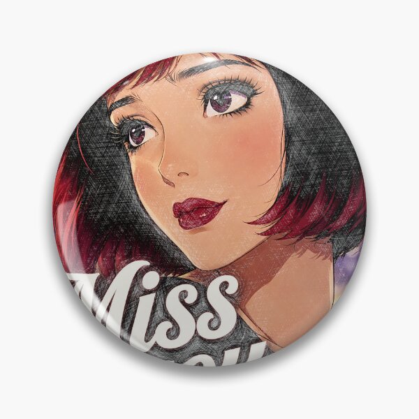 Item preview, Miss You Much – Retro 90s City Melancholy Anime Girl designed and sold by Hen-C-Art.