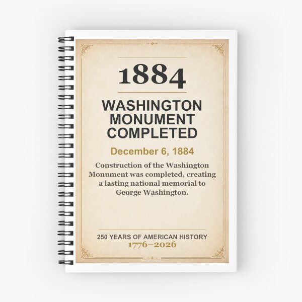 Item preview, America 250 | Washington Monument Completed | 1884 designed and sold by ariksworld.