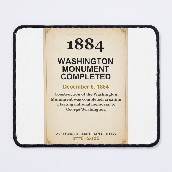 Item preview, America 250 | Washington Monument Completed | 1884 designed and sold by ariksworld.