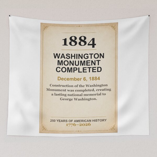Item preview, America 250 | Washington Monument Completed | 1884 designed and sold by ariksworld.