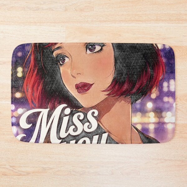 Item preview, Miss You Much – Retro 90s City Melancholy Anime Girl designed and sold by Hen-C-Art.