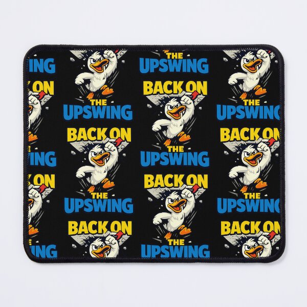 Item preview, Back On The Upswing Funny Comeback Duck Design designed and sold by TeeTimeTreasure.