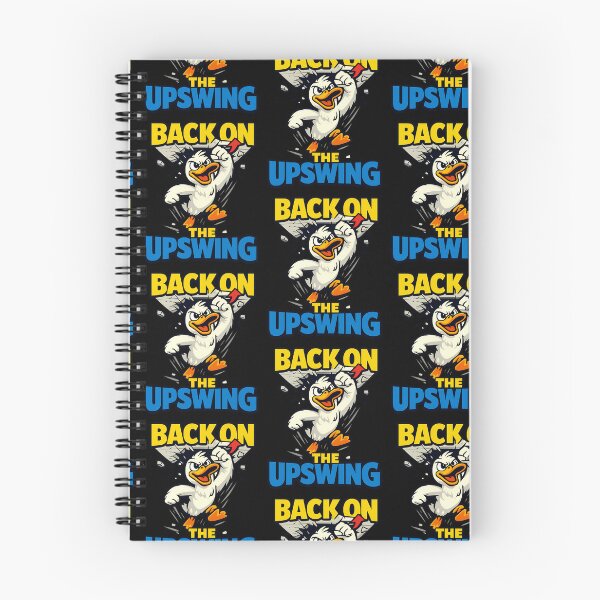 Item preview, Back On The Upswing Funny Comeback Duck Design designed and sold by TeeTimeTreasure.