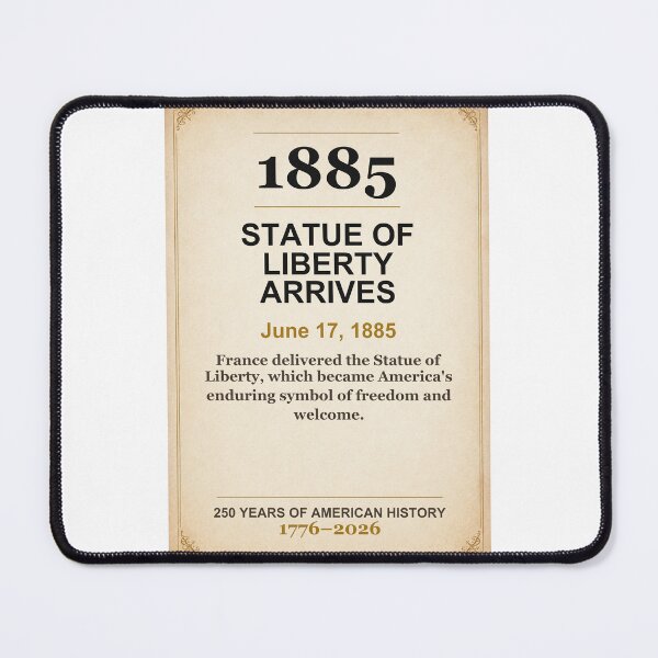 Item preview, America 250 | Statue of Liberty Arrives | 1885 designed and sold by ariksworld.