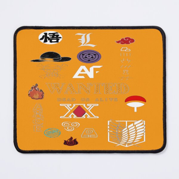 Item preview, Anime & Manga Symbols Collection - Dragon Ball, Naruto, One Piece, Death Note, Attack on Titan designed and sold by RAYBIL.