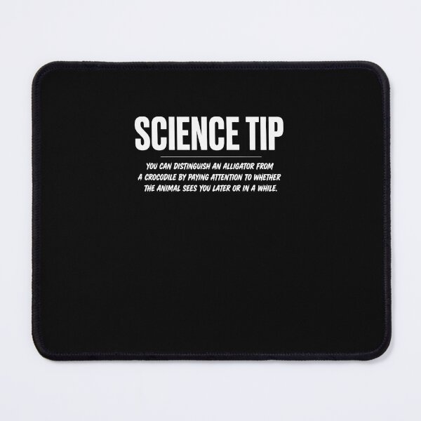 Item preview, Science Tip You Can Distinguish An Alligator From A Crocodile By Paying Attention To Whether The Animal Sees You Later Or In A While Funny Animal Pun Zoology Humor designed and sold by RetroMini2026.