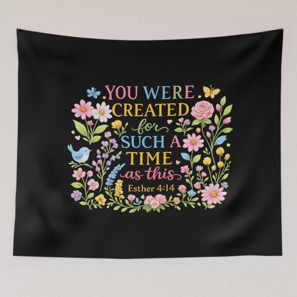 Item preview, Perhaps You Were Created, Faith Wildflower designed and sold by CloudyPress.