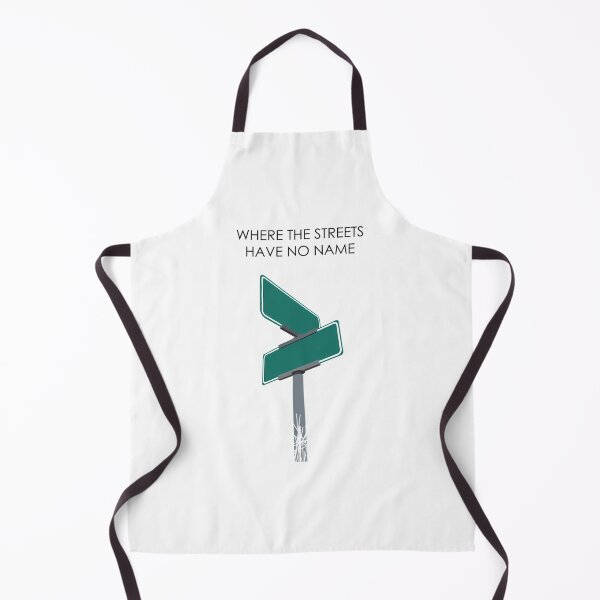 Item preview, Where The Streets Have No Name - Black Text Variant designed and sold by joedrigliag.
