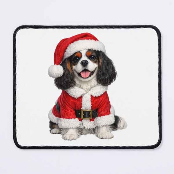 Item preview, Christmas Santa Tri Cavalier designed and sold by SpottyRainbow.