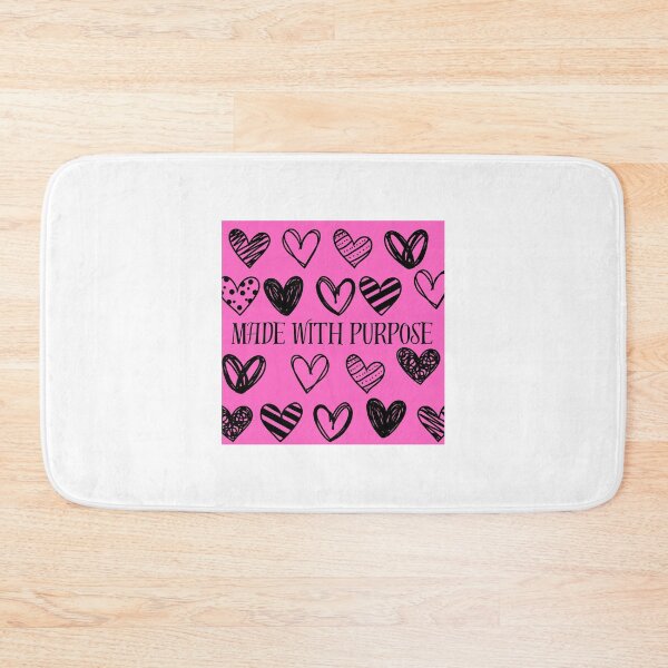 Item preview, Made With Purpose | Cute Christian Heart Pattern | Faith Aesthetic Inspirational Quote designed and sold by PCollective26.