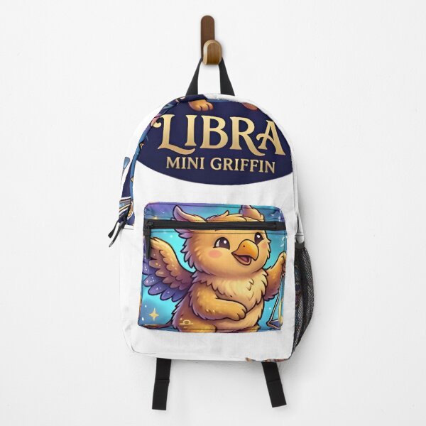 Item preview, Libra Mini Griffin Cute Galaxy Scales Kawaii Zodiac Art designed and sold by Zodiac Celestial Art.