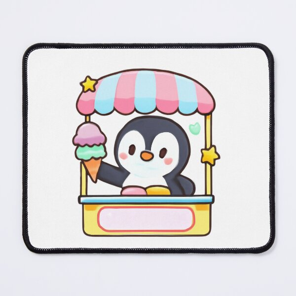Item preview, Penguin Ice Cream Shop designed and sold by foryouandyours.