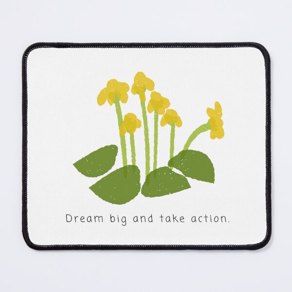 Item preview, DREAM BIG AND TAKE ACTION. designed and sold by PGAart.