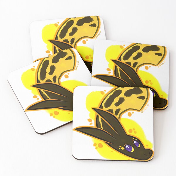Item preview, Spotted Eel Creature designed and sold by NeonViperGlow.