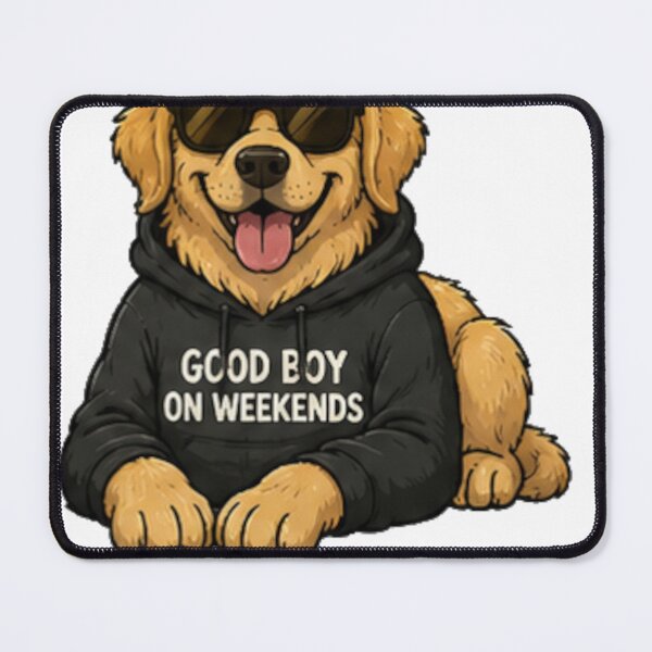 Item preview, good boy on weekends designed and sold by Brejko.