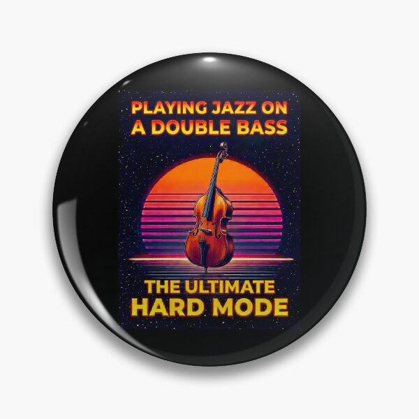 Item preview, Jazz Double Bass - International Jazz Day designed and sold by Art-Arcade6.