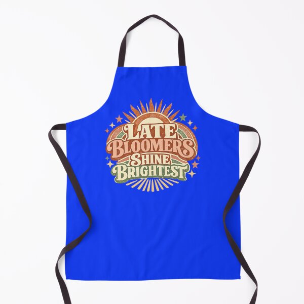 Item preview, Late Bloomers Shine Brightest Retro Quote | Women Over 40 Growth Mindset Design designed and sold by Soft Strength Studio.