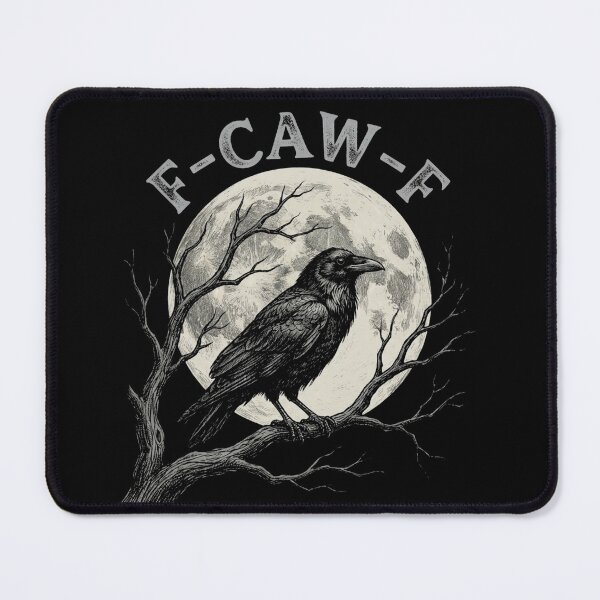 Item preview, Vintage F-CAW-F Raven Full Moon Shirt designed and sold by TeNovaStudio.