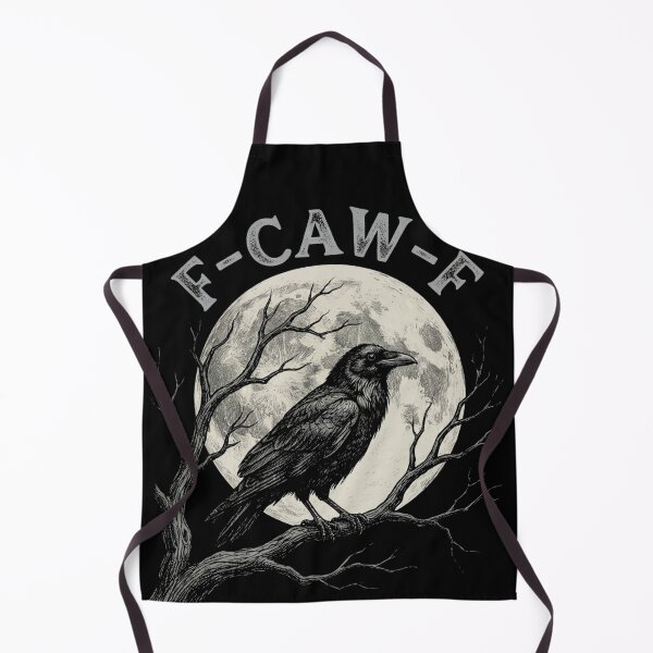 Item preview, Vintage F-CAW-F Raven Full Moon Shirt designed and sold by TeNovaStudio.