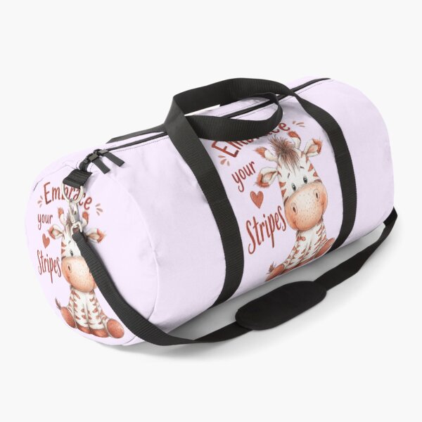 Item preview, Cute Zebra with Embrace Your Stripes Quote designed and sold by SweetLilith.