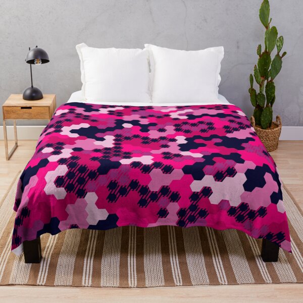 Item preview, CLOUD PINK HEXY CAMO designed and sold by amclub.