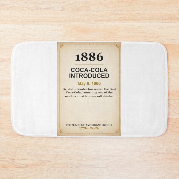 Item preview, America 250 | Coca-Cola Introduced | 1886 designed and sold by ariksworld.