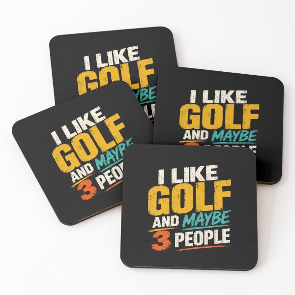 Item preview, I Like Golf And Maybe 3 People Funny Golfer Humor designed and sold by HumansStuck12.