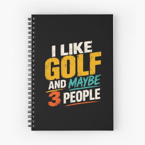 Item preview, I Like Golf And Maybe 3 People Funny Golfer Humor designed and sold by HumansStuck12.