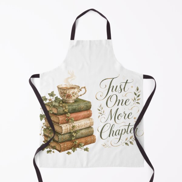 Item preview, Just One More Chapter — Book Lover Gift Botanical Reading designed and sold by DreamelleStudio.