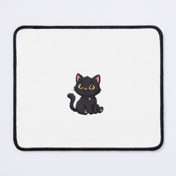 Item preview, Funny Black Cat designed and sold by Trionda_Shop.