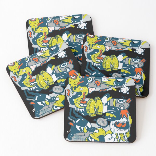 Item preview, doodle smile street art designed and sold by delyo.
