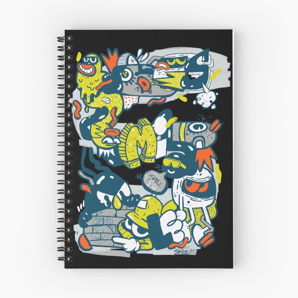 Item preview, doodle smile street art designed and sold by delyo.