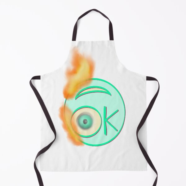 Item preview, Upside-down smiley face on fire with a realistic eye designed and sold by mousse-tache.