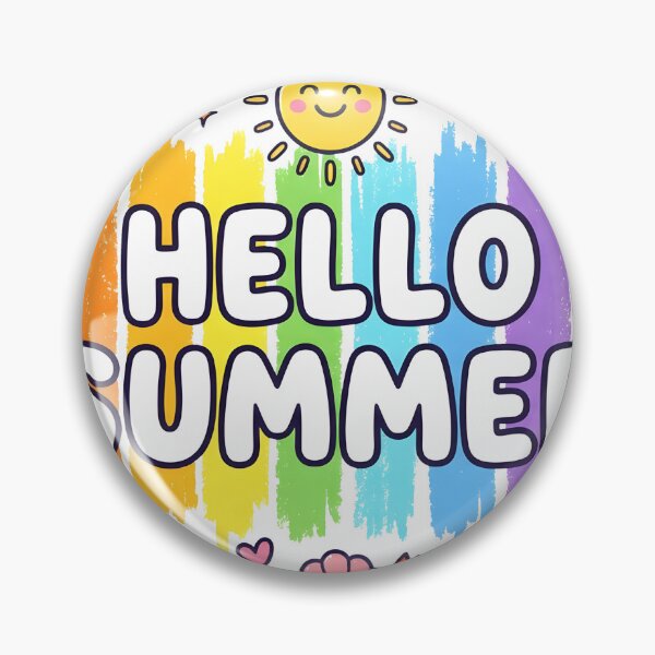 Item preview, Hello Summer Tropical Doodle Typography designed and sold by tahminsdesign25.