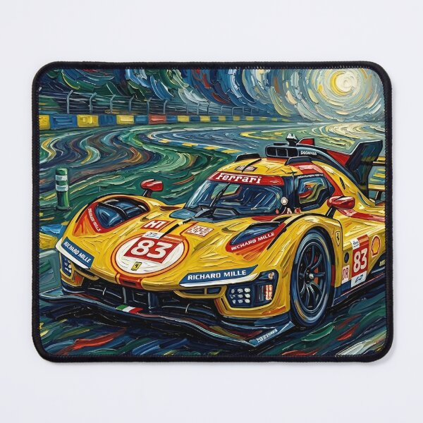 Item preview, Ferrari 499P Le Mans Van Gogh Style designed and sold by HobbyaDois.