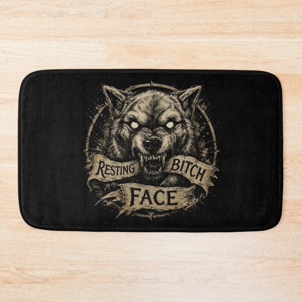 Item preview, Resting Bitch Face werewolf designed and sold by SMARTKIT  DESIGNAGENCY.