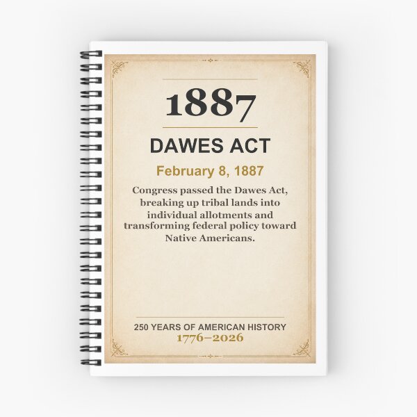 Item preview, America 250 | Dawes Act | 1887 designed and sold by ariksworld.