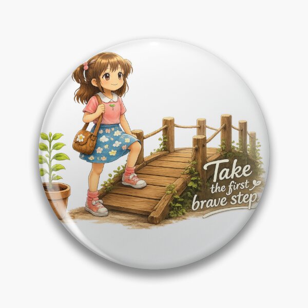 Item preview, Take The First Brave Step designed and sold by Happyfreedom.