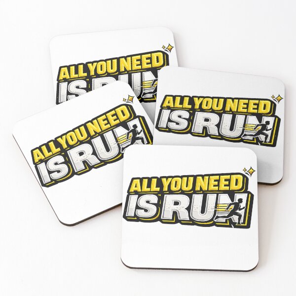 Item preview, ALL YOU NEED IS RUN designed and sold by -ADRIAV-.
