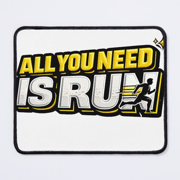Item preview, ALL YOU NEED IS RUN designed and sold by -ADRIAV-.