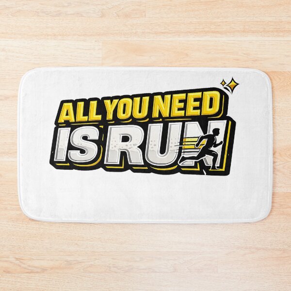 Item preview, ALL YOU NEED IS RUN designed and sold by -ADRIAV-.