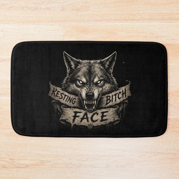 Item preview, Resting Bitch Face werewolf designed and sold by SMARTKIT  DESIGNAGENCY.