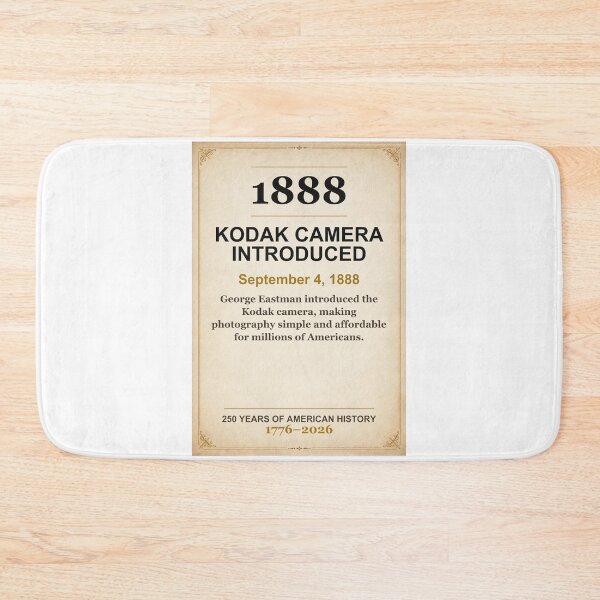 Artikelvorschau, Amerika 250 | Einführung der Kodak-Kamera | 1888 entworfen und verkauft von ariksworld.