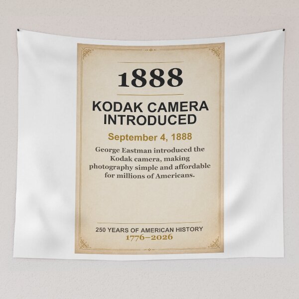 Item preview, America 250 | Kodak Camera Introduced | 1888 designed and sold by ariksworld.