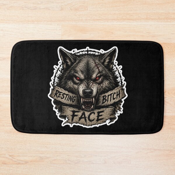 Item preview, Resting Bitch Face werewolf designed and sold by SMARTKIT  DESIGNAGENCY.