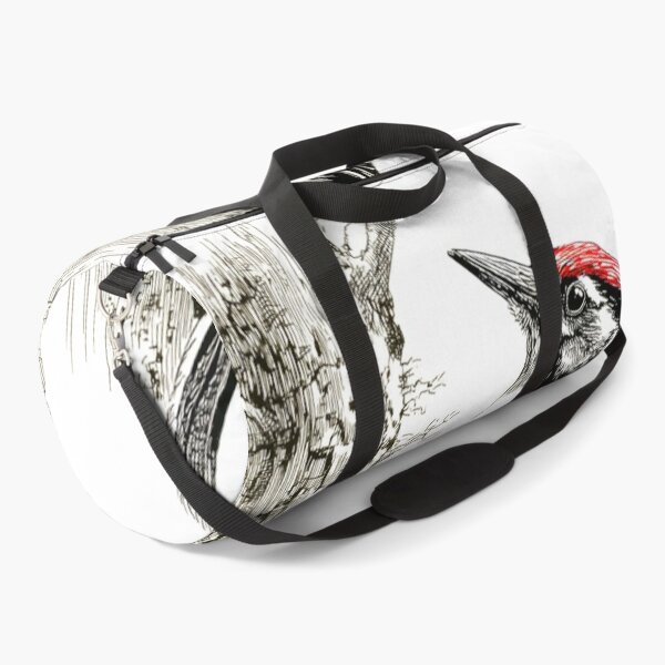 Item preview, A Woodpecker clinging to tree bark, Birds in Motion designed and sold by CDC40.