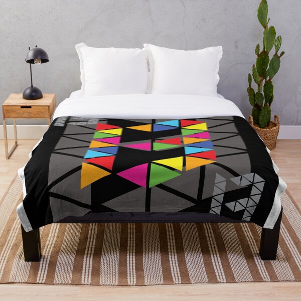 Item preview, Abstract Geometric Triangle Pattern Design designed and sold by PowerAntShop.