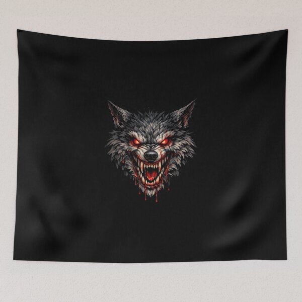 Item preview, Werewolf Halloween Art – Dark Wolf Monster Horror Design designed and sold by SMARTKIT  DESIGNAGENCY.