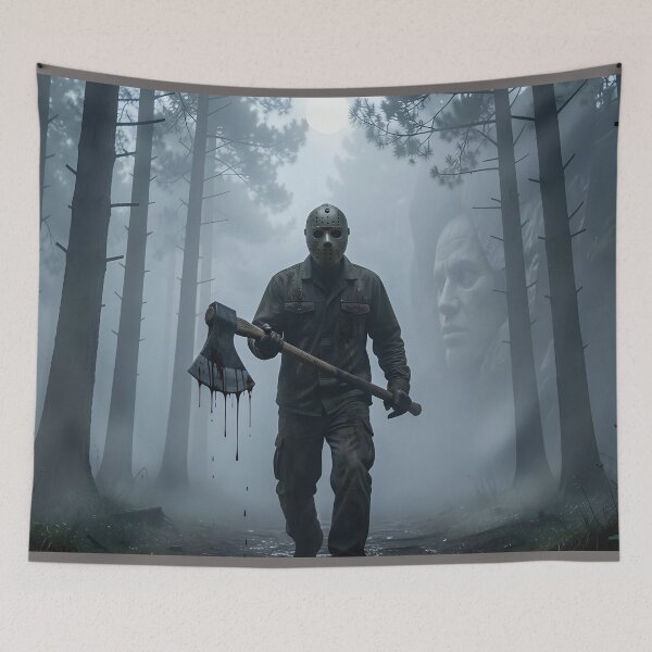 Item preview, The Butcher in the Misty Forest designed and sold by VoidVeilStudio.