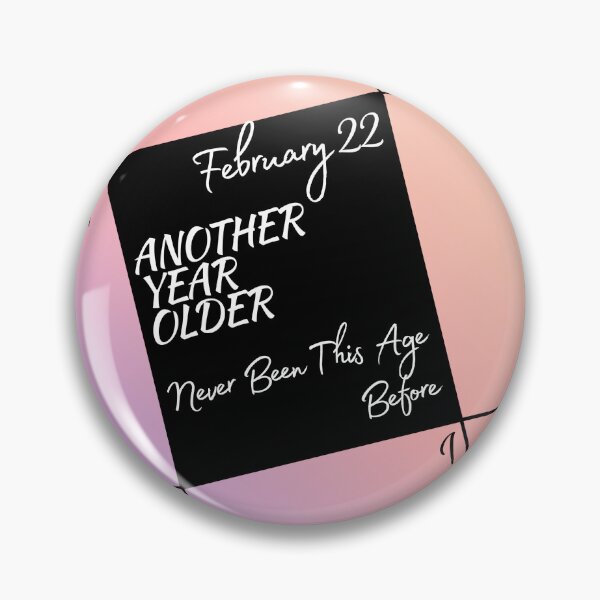 Item preview, February 22nd birthdays designed and sold by serenebookworm.